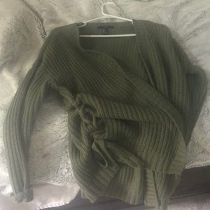 Green sweater